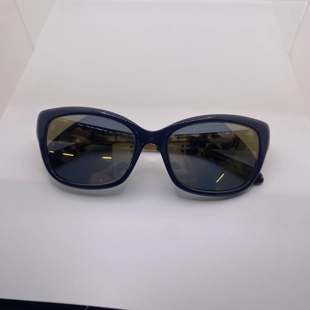 Kate Spade Sunglasses Women FRAME ONLY Johanna 53-17-135 Blue Brown Tortoise 814